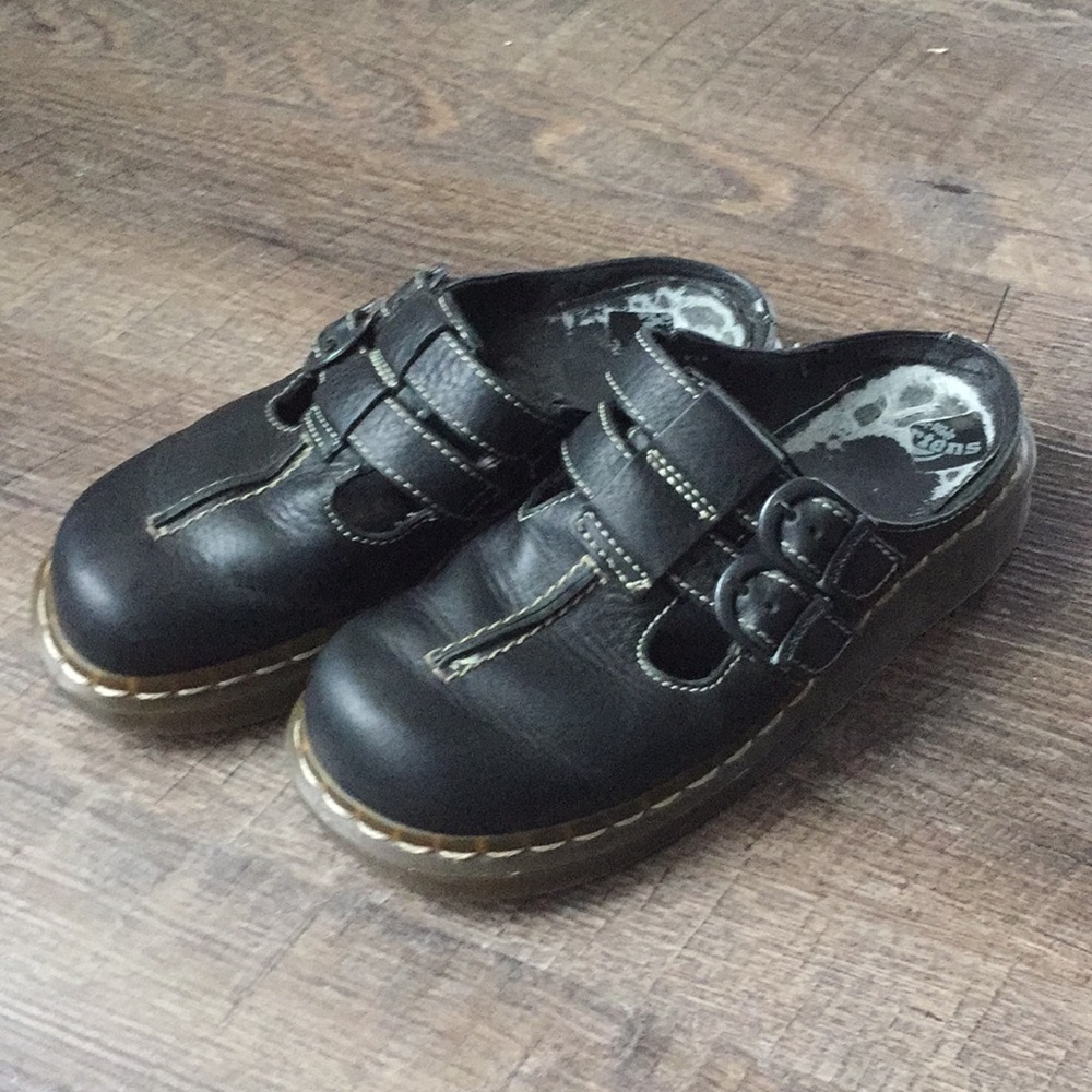 Doc Martens Black Slip On